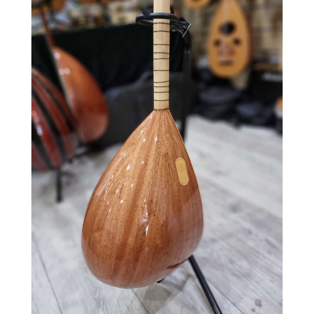 Baglama Short Neck Saz Mahogany with Pickup